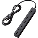 エレコム 超強力磁石タップ 6個口(内3ピン1)2┣m┫