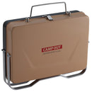 キャンプアウト V型卓上グリル(エイジンググレー✕タン)【UG-96】