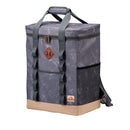 キャンプアウト リュック型クーラーバッグ(エイジンググレー×タン)【UE-640】