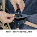 キャンプアウト コンパクト4輪キャリー(エイジンググレー×タン)【UL-1080】