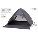 キャンプアウト ポップアップテントUVフルクローズ(エイジンググレー)【UA-69】