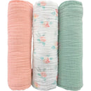 スワドルデザインズ　モスリンブランケット３枚セット