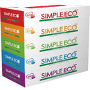 シンプルエコＢＯＸティッシュ１００Ｗ（５箱）