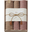 今治謹製　極上タオル　バス・フェイスタオルセット（木箱入）