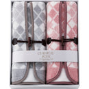 ジャカード織　アクリルベスト２枚セット