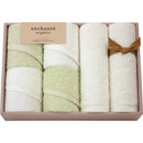 アンシャンテオーガニック　スリムバス・フェイスタオルセット
