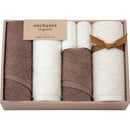 アンシャンテオーガニック　スリムバス・フェイスタオル・タオルハンカチセット