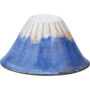 清水焼　青赤富士　ペア小鉢