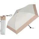 超軽量カーボン５本骨　晴雨兼用傘　バイカラー