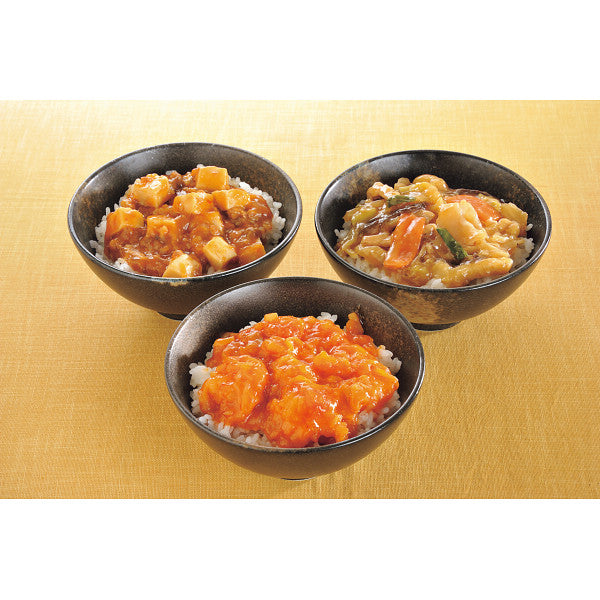 米久　大龍ミニ丼の具３種セット