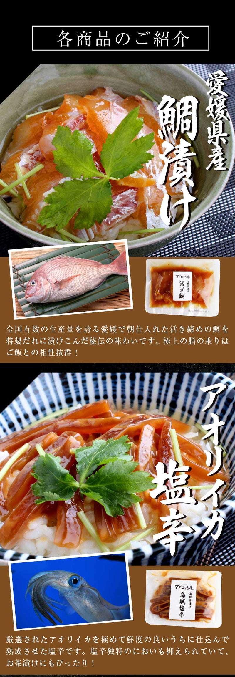 【広島】海鮮茶漬け8種セット（8食分）